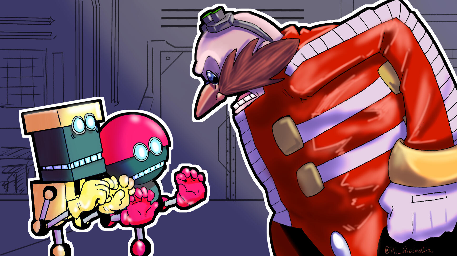 Egg Family Short Thumbnail (Sonic The Hedgehog Fan art)