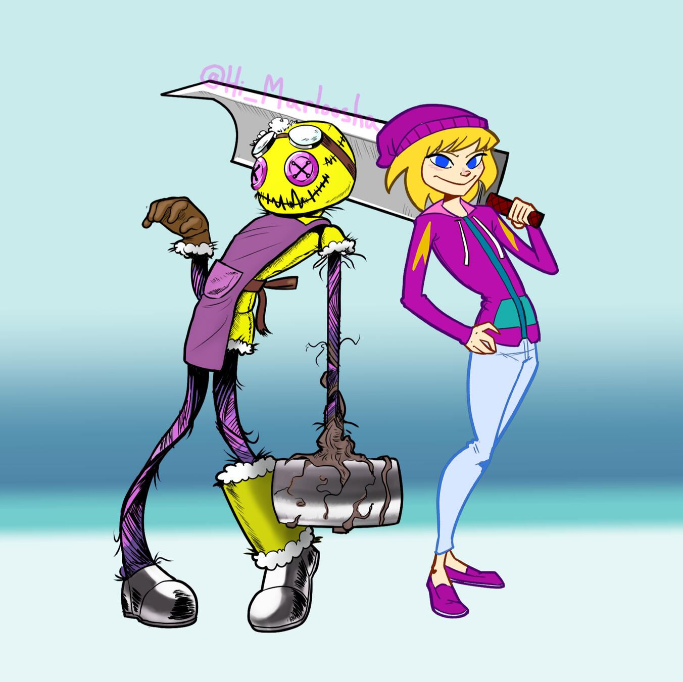 Character&#39;s belong to JamesRayAwsome on Scratch!